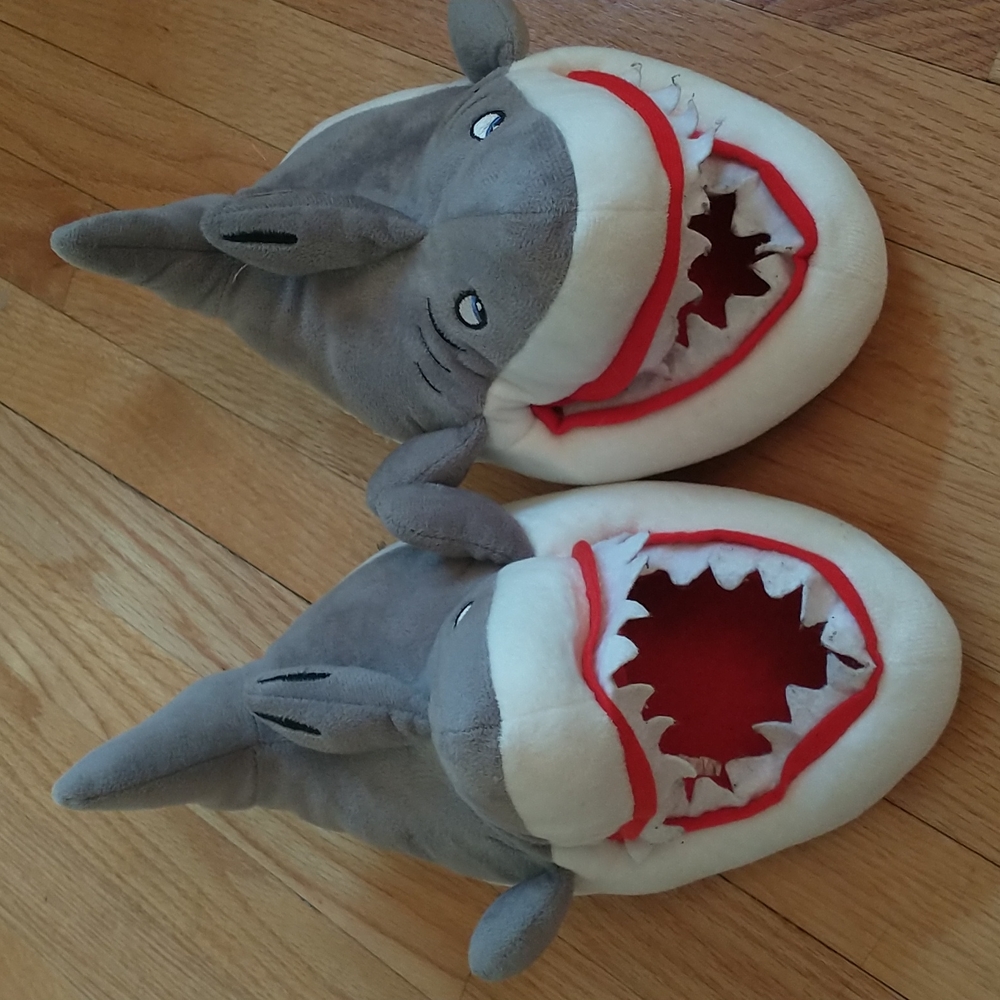 Shark slippers